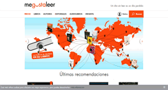 Desktop Screenshot of megustaleer.com